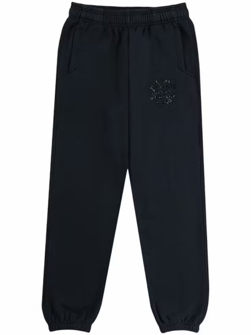 Eric Emanuel Black Logo Sweatpants